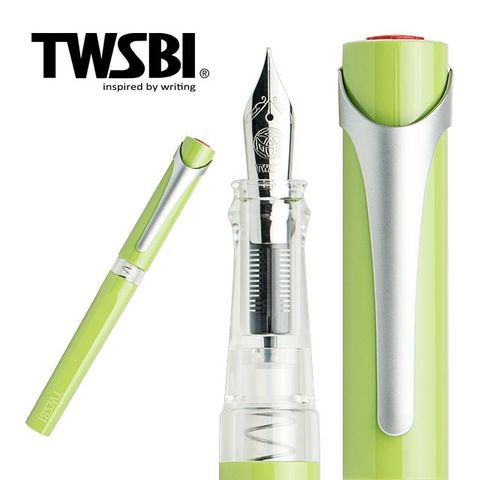 台灣 TWSBI 三文堂《SWIPE 系列鋼筆》牛油果綠