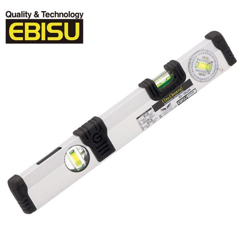 EBISU G 耐撞可調水平尺-無磁 380mm(ED-38GAN-15)