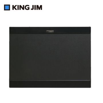 KING JIM MAGFLAP 磁吸式板夾 A3黑色 橫式 (5077-BK)