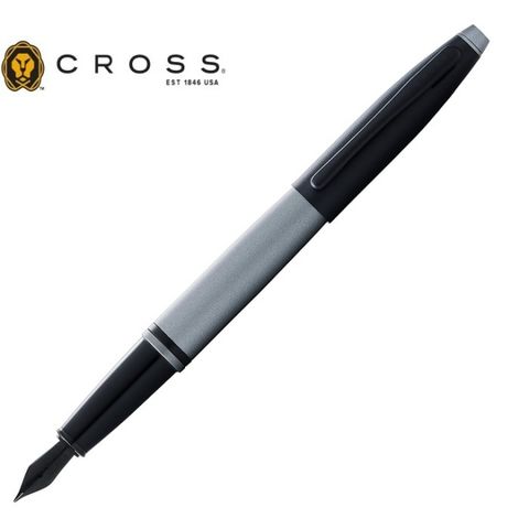 CROSS 高仕 凱樂系列 雙色 鋼筆（霧面灰桿)