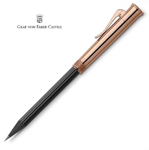 GRAF VON FABER-CASTELL 德國 LL 完美鉛筆 限定款玫瑰金 黑桿松木桿 118532