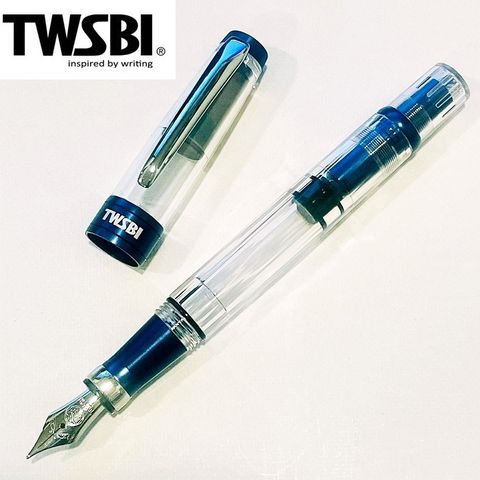 TWSBI 三文堂 鋼筆 鑽石 580 AL R 海軍藍EF (加贈筆套)