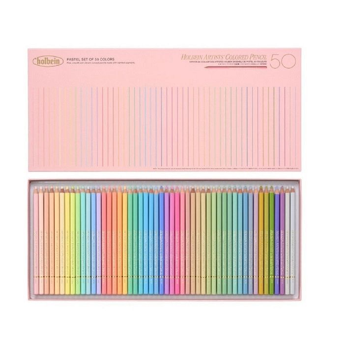 好賓專家油性色鉛筆50色紙盒裝(粉色調) (OP936) - PChome 24h購物
