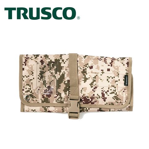 Trusco 數位迷彩-沙漠色系捲筒式工具收納包(TTR-450-DM)