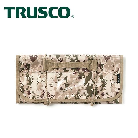 Trusco 數位迷彩-沙漠色系捲筒式工具收納包-附套筒收納座(TTR-670-DM)