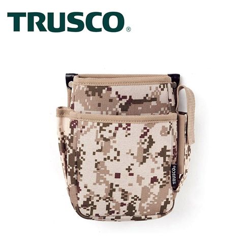 Trusco 數位迷彩-沙漠色系工具腰間收納袋-強化二層型(TCM-W21)