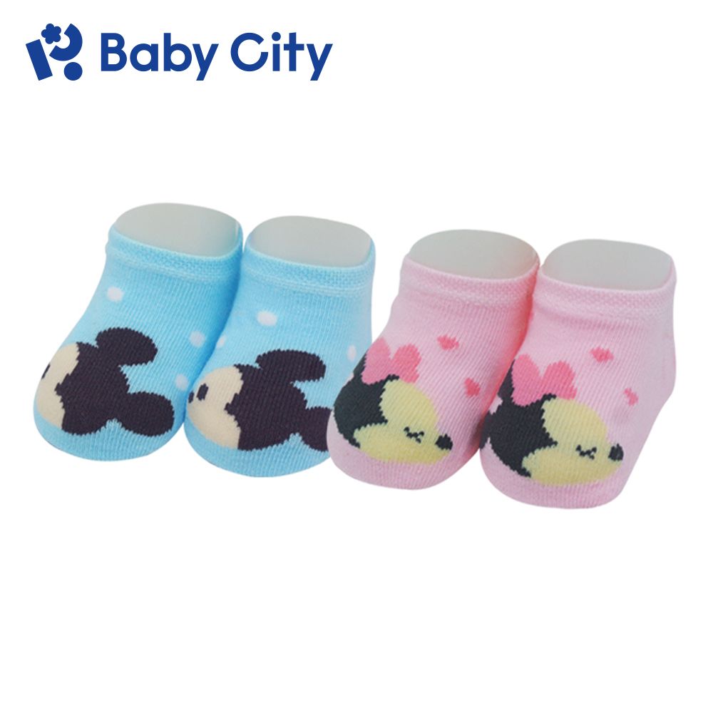 BabyCity 娃娃城 【Baby City】迪士尼魔術隱型襪2雙入(米奇.米妮)