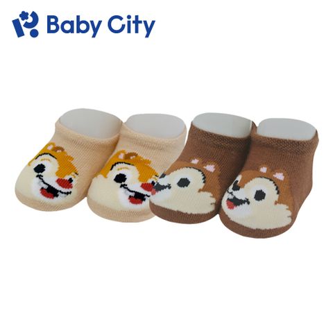 BabyCity 娃娃城 【Baby City】迪士尼魔術隱型襪2雙入(奇奇.蒂蒂)