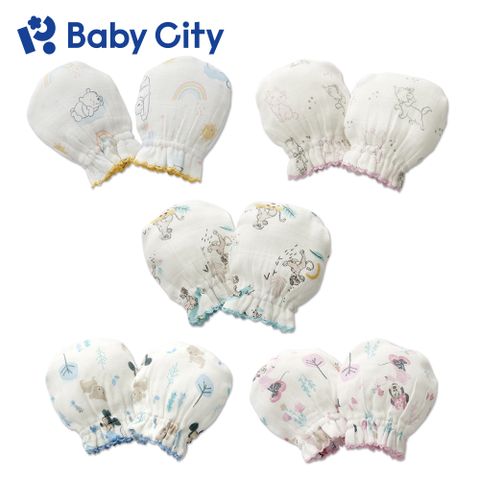 BabyCity 娃娃城 【Baby City 】迪士尼紗布手套(五款)