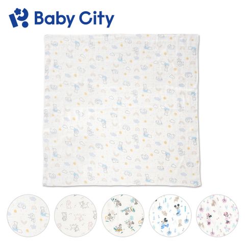 【Baby City 娃娃城】迪士尼紗布多用途紗布巾/印花(五款)