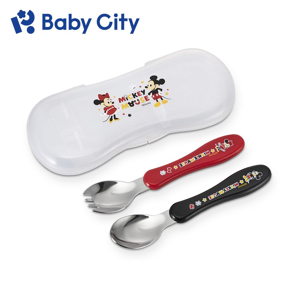 BabyCity 娃娃城 【Baby City 】迪士尼不鏽鋼餐具組