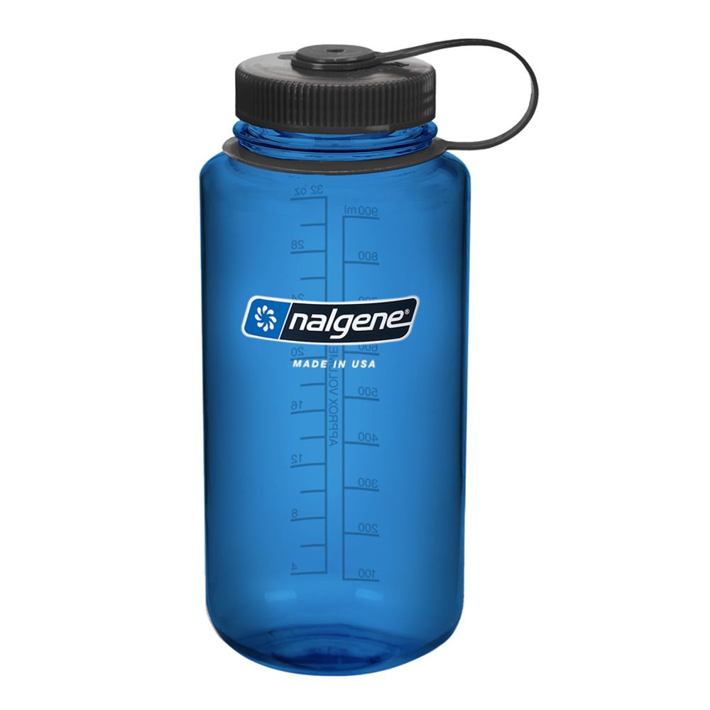 Nalgene  Sustain 永續系列寬嘴水壼(1000cc)-灰藍色