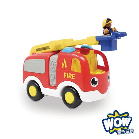 英國【WOW Toys 驚奇玩具】雲梯消防車 恩尼