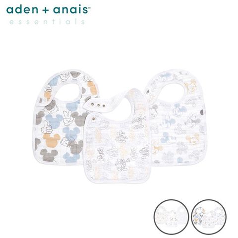 Aden & Anais 迪士尼經典圍兜3入(2款)