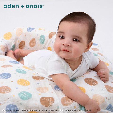 【Aden & Anais】經典多功能巾3入/叢林維尼
