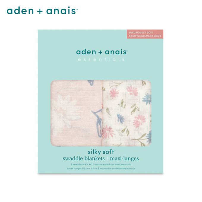 ad  anaisan  anaisessentialsLUXURIOUSLY SOFTSOMPTUEUSEMENT DOUXsilky softswaddle blankets mai       made  bamboo  -langes   x  cm   en viscose de