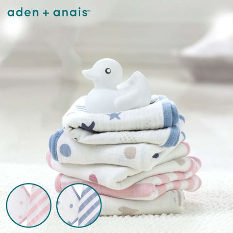 Aden & Anais 方巾3入(2款)