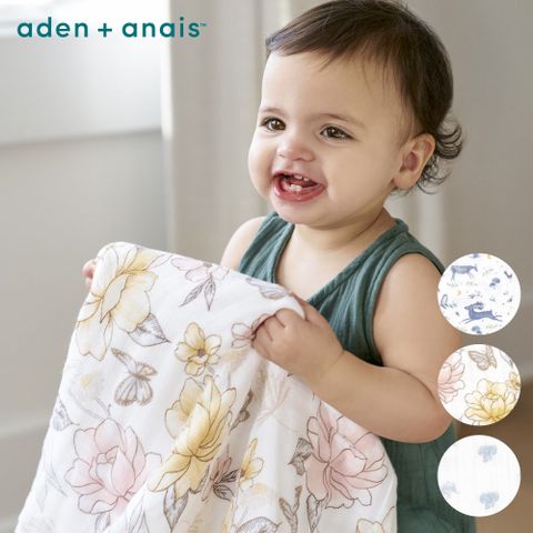 Aden & Anais 有機棉舒適厚毯(3款)