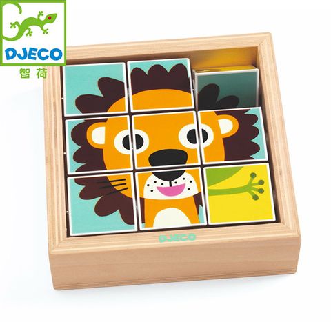 【Djeco智荷】獅子迴轉木拼圖