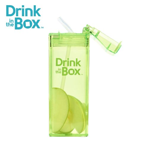 Drink in the box 　Tritan兒童運動吸管杯355ml-果凍綠  ~給孩子健康飲用好品質~