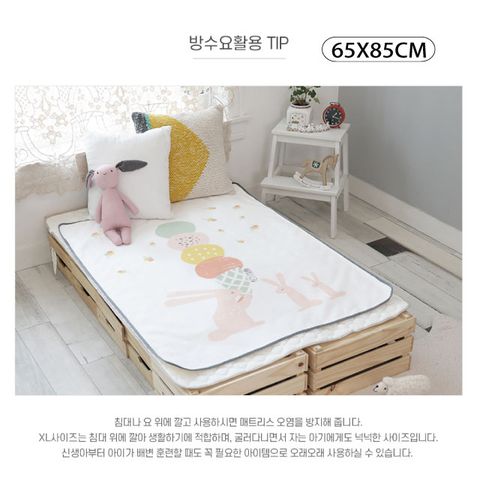 韓國竹纖維寶寶隔尿墊~透氣防水墊~生理期產褥墊~老人護理保潔墊