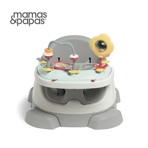 Mamas&amp;Papas 三合一養成椅-極簡灰(附玩樂盤)