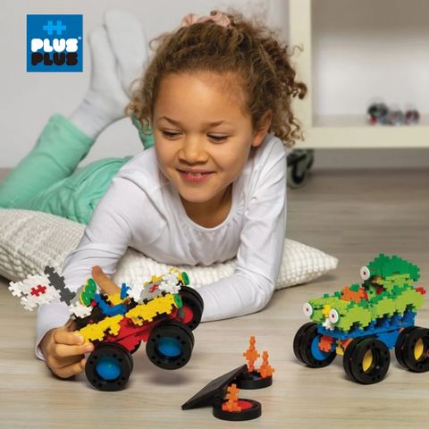【++Plus-Plus 加加積木】小顆粒 GO系列-怪獸卡車 600 pcs