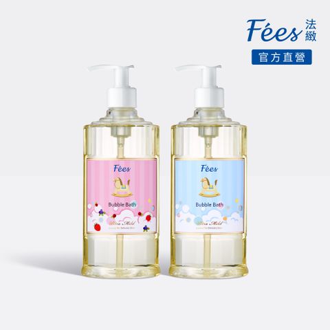 Fees 嬰兒柔護泡泡露300ml-2入組【清新+莓果】