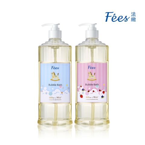 Fees 法緻 Fees 嬰兒柔護泡泡露600ml 2入組(清新+莓果)