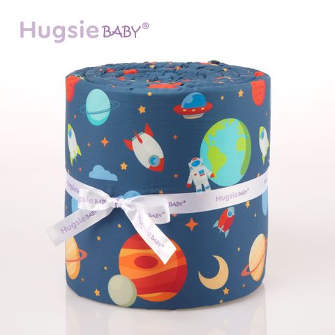 HugsieBABY 嬰兒床圍-星際效應(300公分)防撞 嬰兒床圍欄 精梳棉純棉