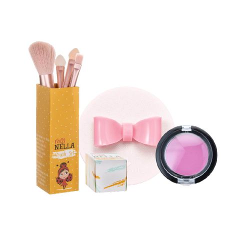 英國【Miss NELLA 】x 韓國【peachand】兒童完美防曬彩妝3入組
