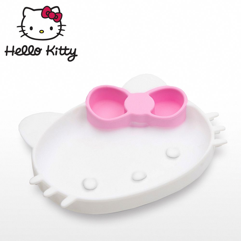 Hello Kitty 美國 Bumkins 矽膠餐盤()