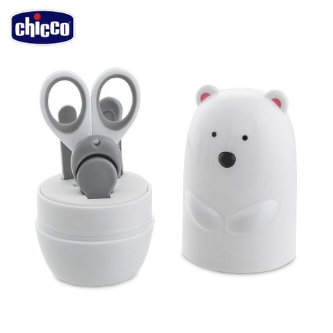 chicco 4合1嬰兒指甲剪套組-北極熊