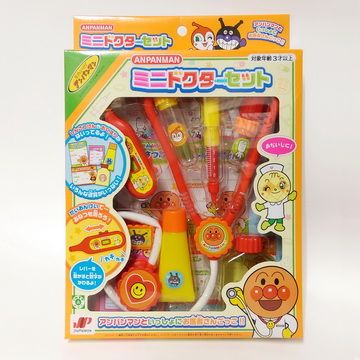 日本 Anpanman 麵包超人 醫生診療玩具組 醫生玩具(0522)