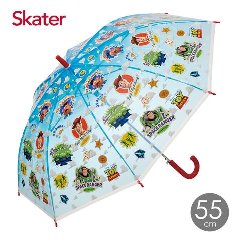 SKATER 透明雨傘(55cm)玩具總動員