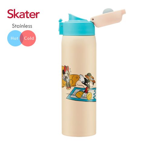 SKATER 不鏽鋼真空保溫瓶(480ml) 米奇