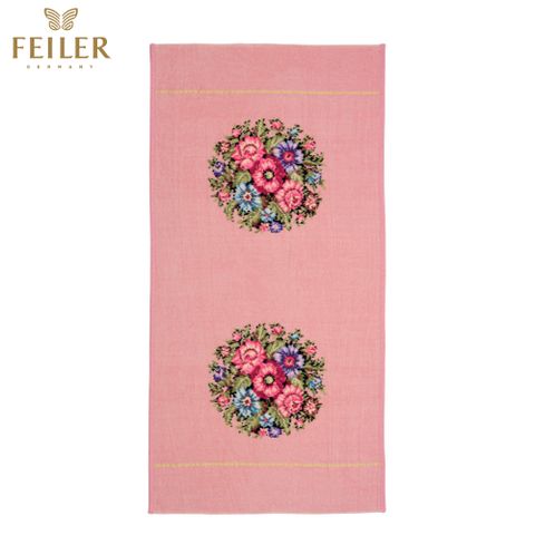 【Feiler】維也納浴巾(75x150)粉
