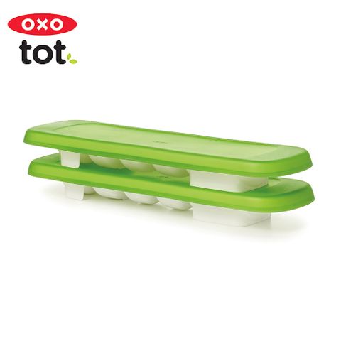 OXO tot 好滋味快取冰格-青蘋綠(2入)