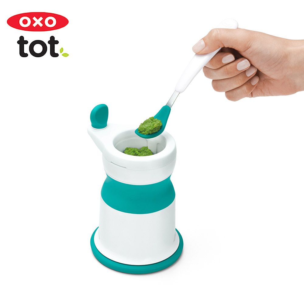 OXO tot 好滋味研磨器-靚藍綠