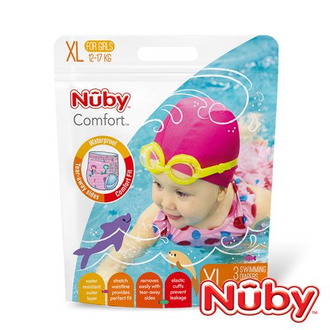 Nuby 游泳尿布(女XL)