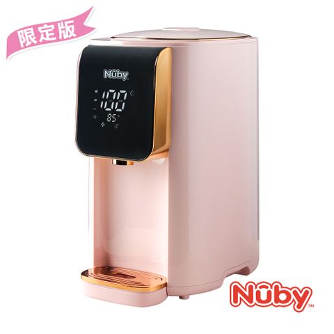 Nuby 智能七段定溫調乳器-甜心粉