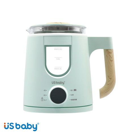 US baby 優生多功能調乳器-森林綠/米杏黃
