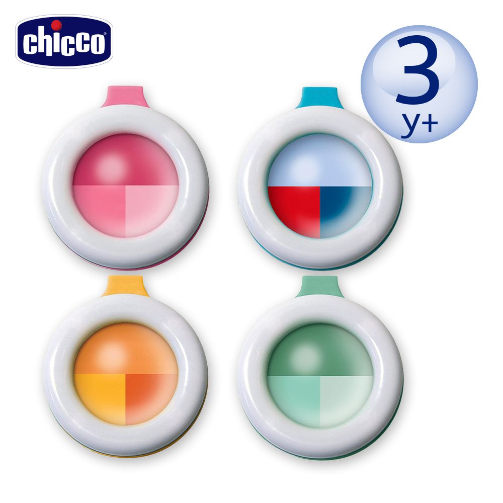 chicco 草本防蚊夾扣(顏色隨機)-1入