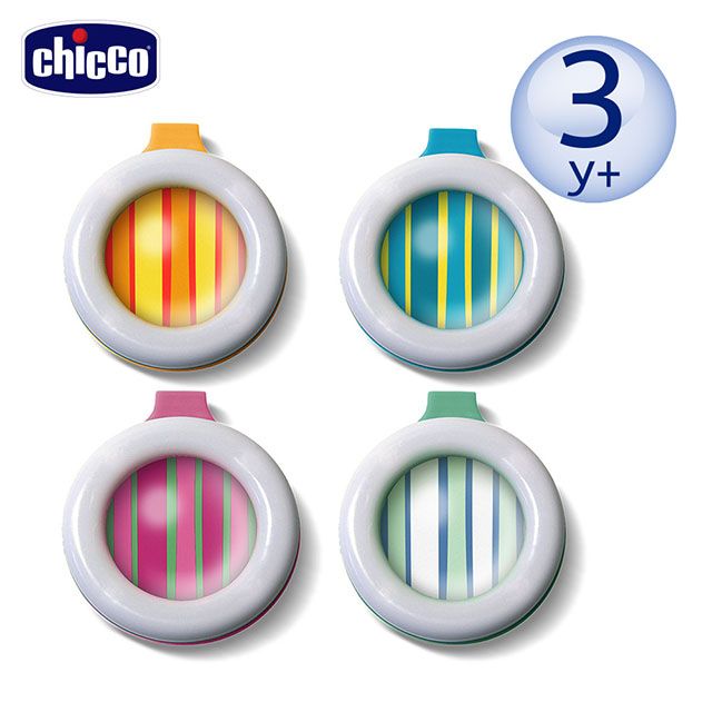 chicco 草本防蚊夾扣(顏色隨機)-1入