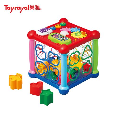 【Toyroyal 樂雅】透明益智盒