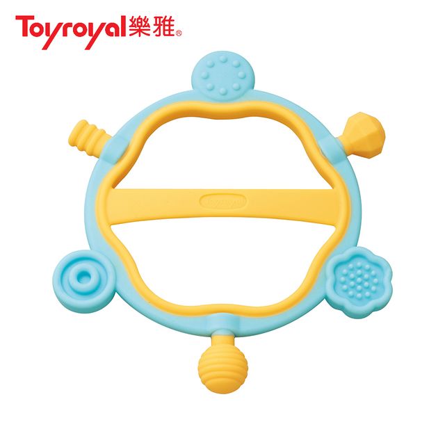 Toyroyal 樂雅 LOVE系列-牙膠六角搖鈴