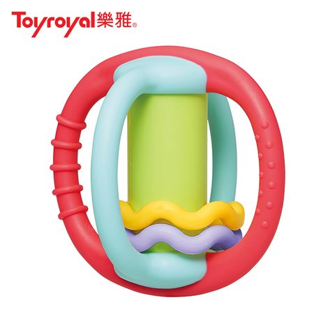 Toyroyal 樂雅 LOVE系列-牙膠小行星搖鈴