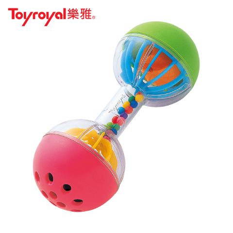 Toyroyal 樂雅 可消毒啞鈴手搖鈴