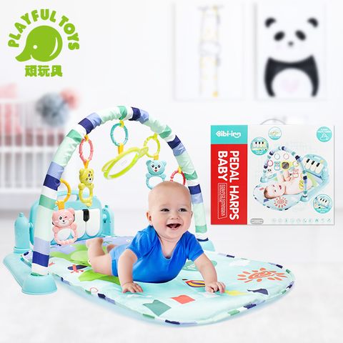 Playful Toys 頑玩具 腳踢鋼琴健身架 健力架 踢踢琴 寶寶安撫 嬰兒玩具 彌月禮物