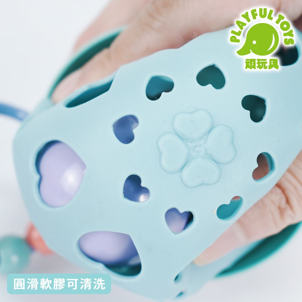 Playful Toys 頑玩具 軟膠搖鈴組 新生兒禮盒 可水洗 抓握訓練 寶寶安撫 嬰兒玩具 彌月禮物